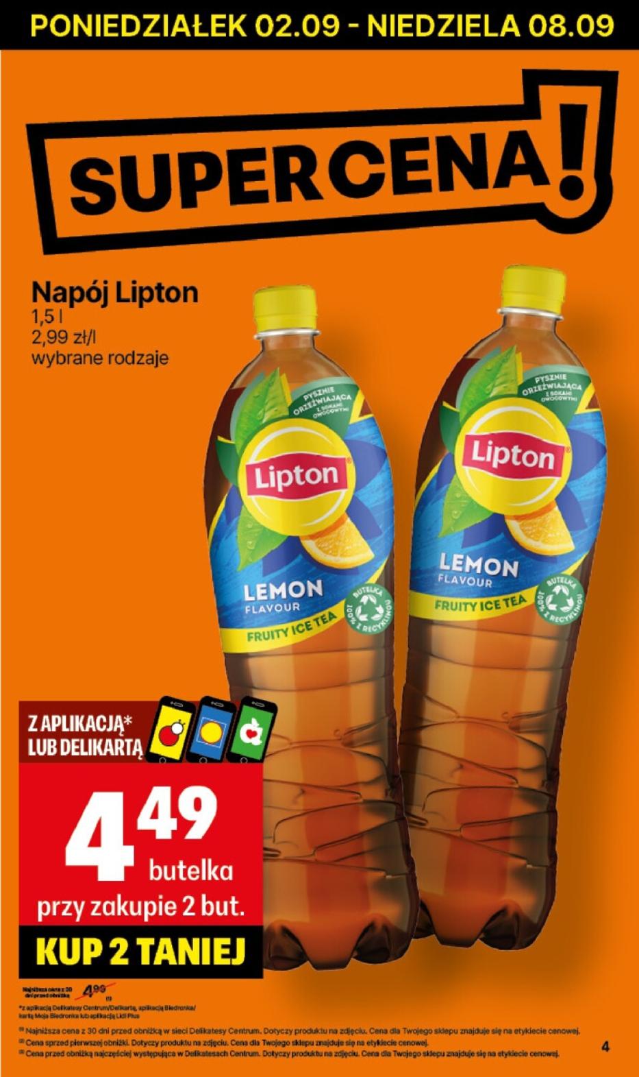 Gazetka promocyjna Delikatesy Centrum str. 4