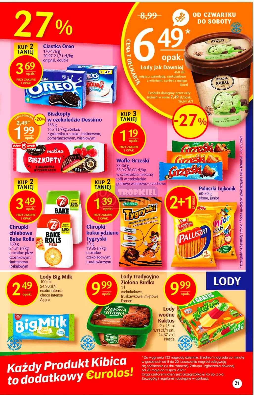 Gazetka promocyjna Delikatesy Centrum str. 21