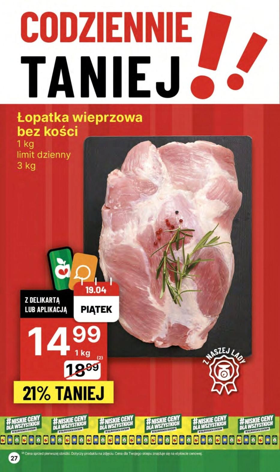 Gazetka promocyjna Delikatesy Centrum str. 27