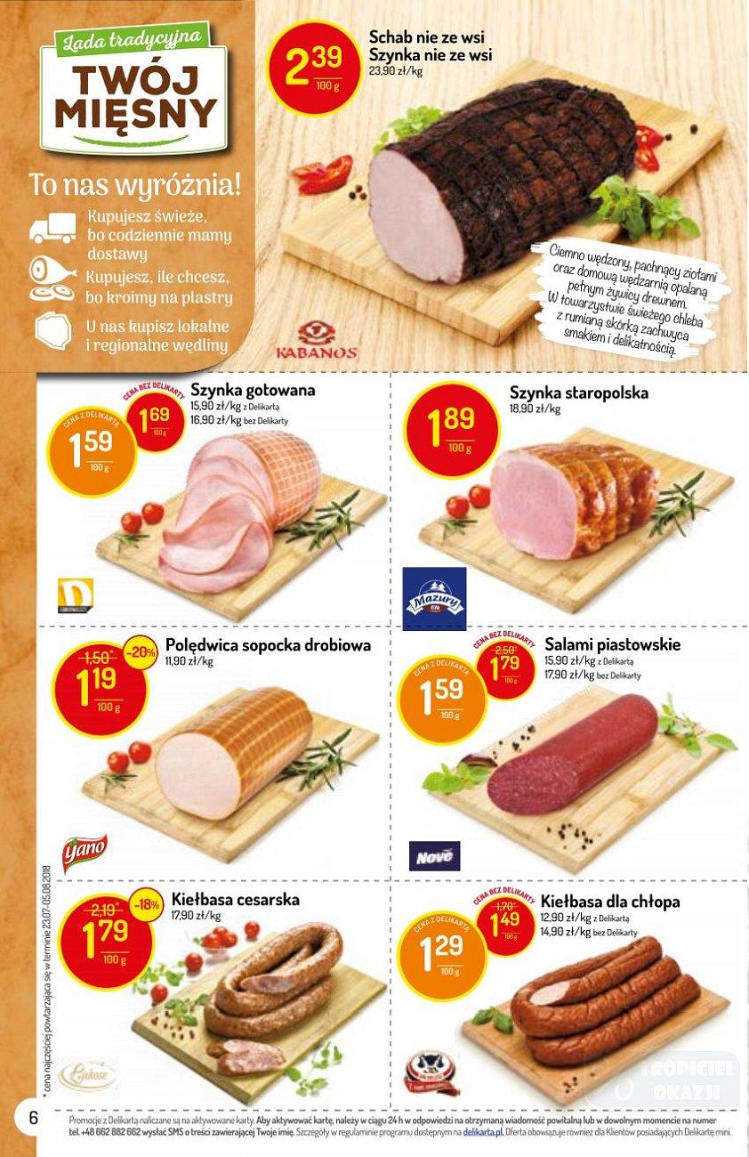 Gazetka promocyjna Delikatesy Centrum str. 6