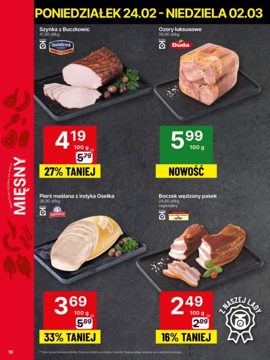 Gazetka promocyjna Delikatesy Centrum str. 16