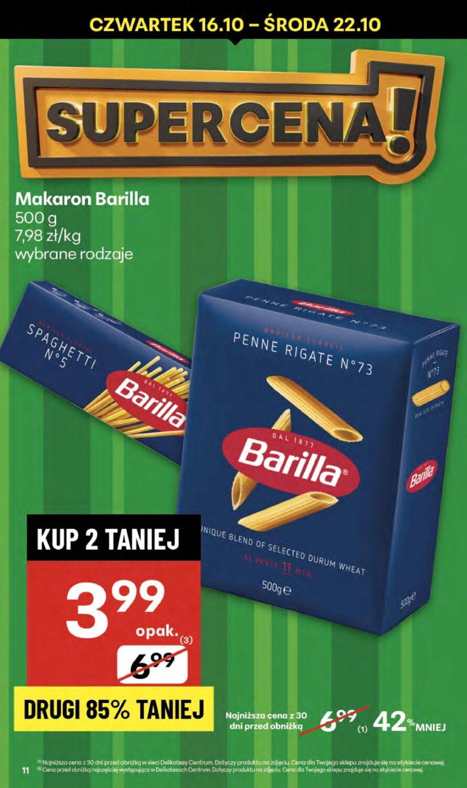 Gazetka promocyjna Delikatesy Centrum str. 11