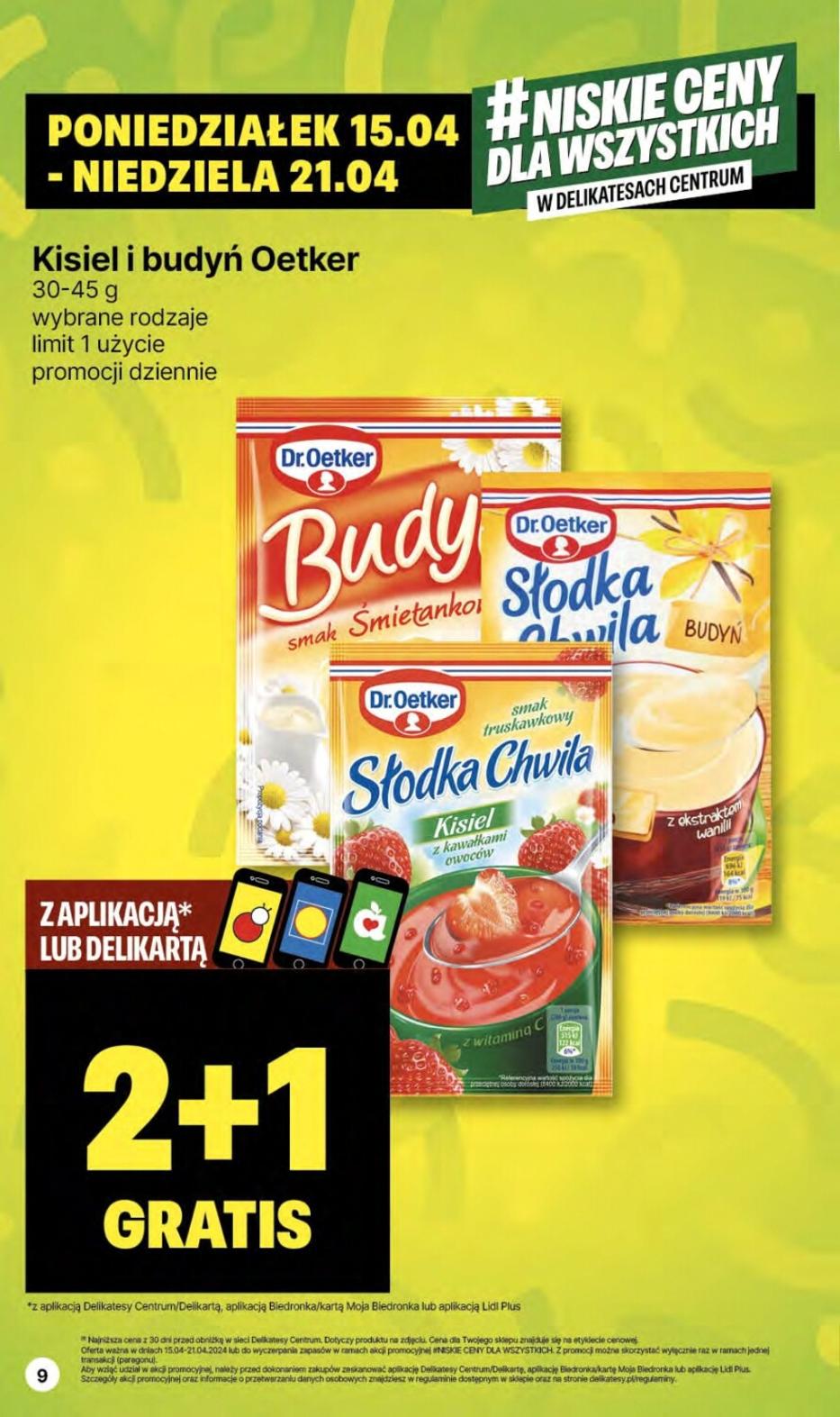 Gazetka promocyjna Delikatesy Centrum str. 9
