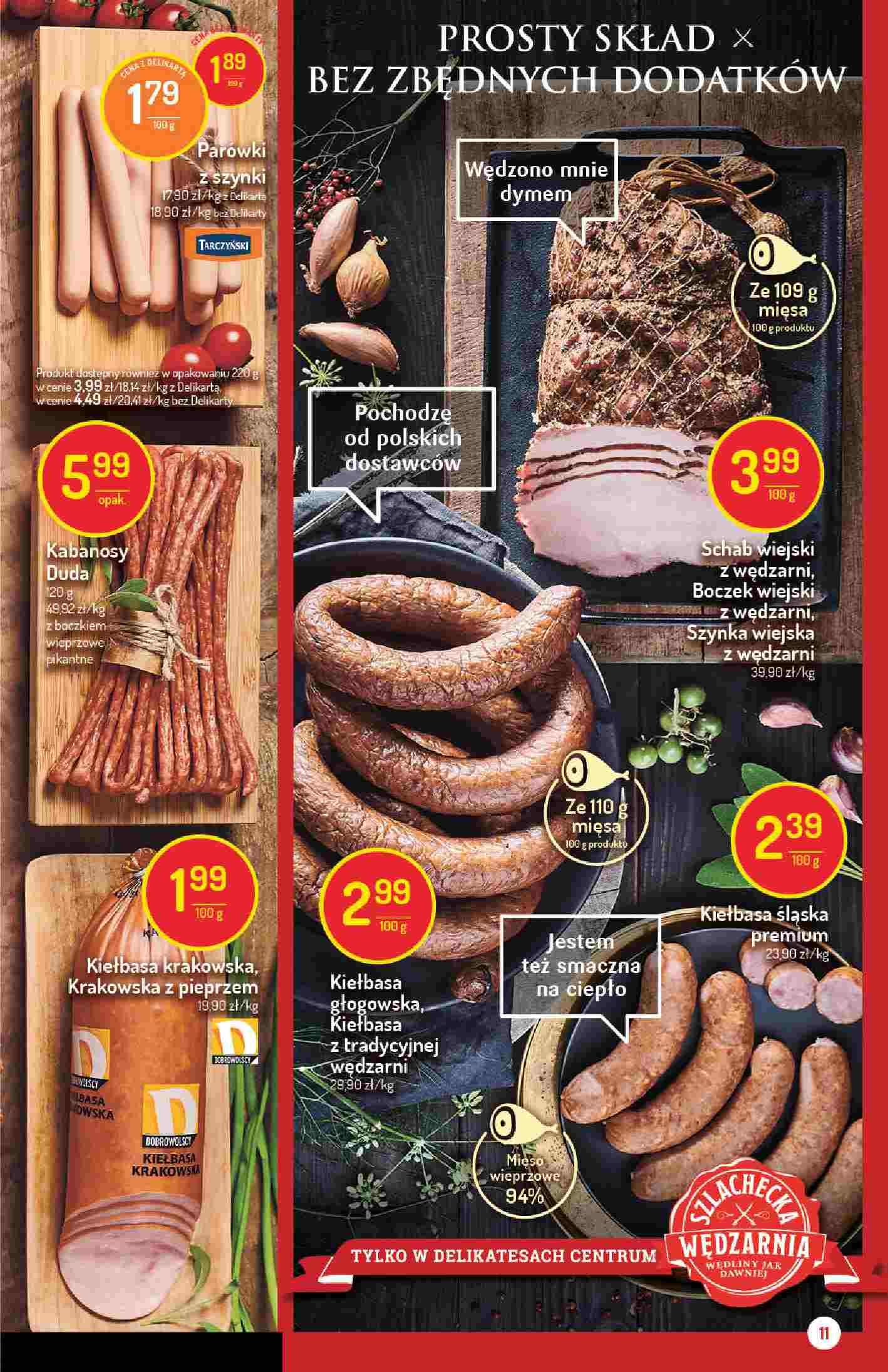 Gazetka promocyjna Delikatesy Centrum str. 11