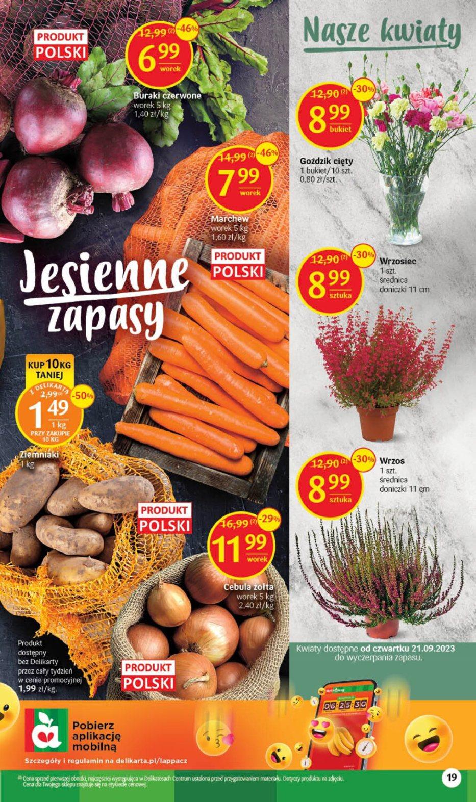 Gazetka promocyjna Delikatesy Centrum str. 19