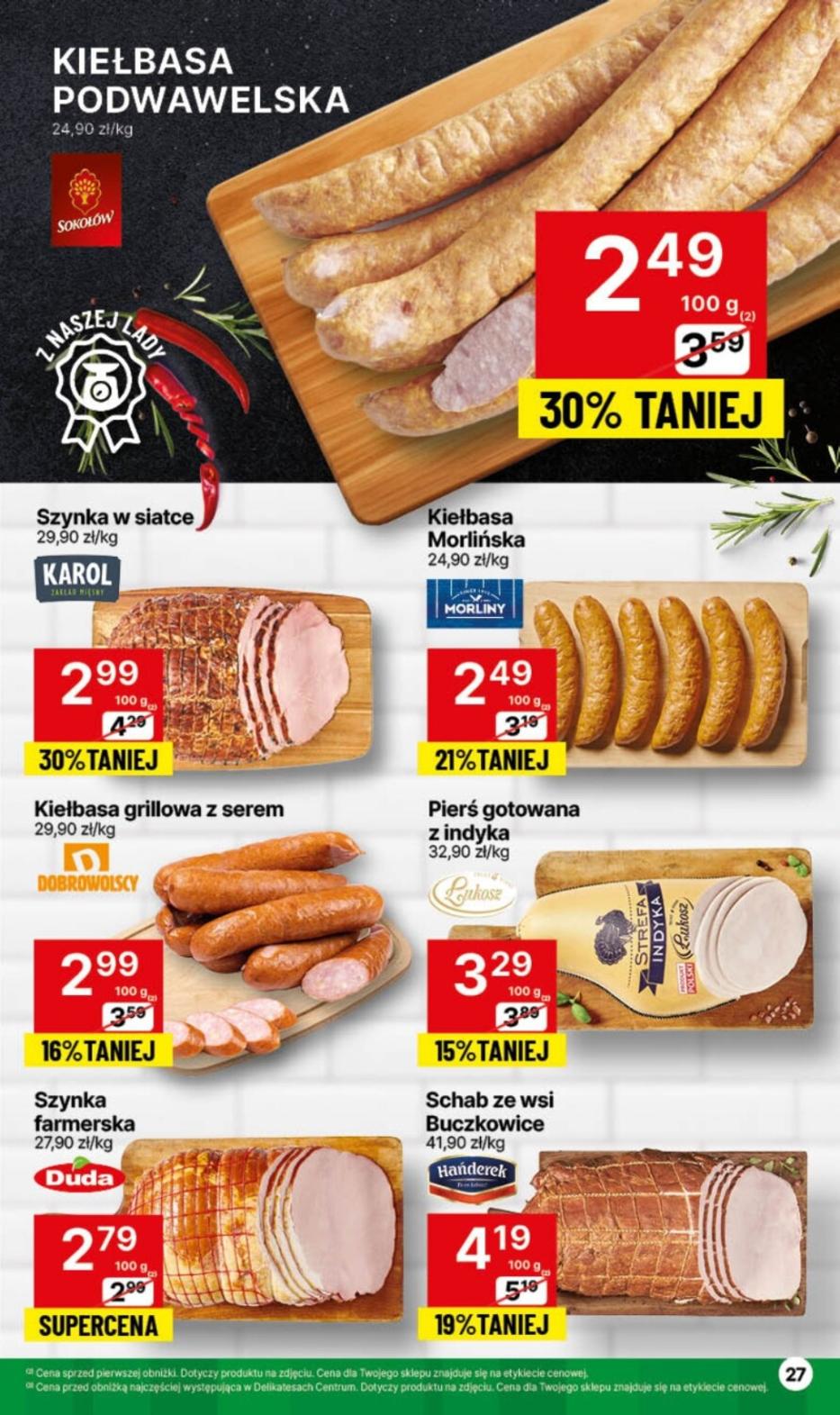 Gazetka promocyjna Delikatesy Centrum str. 27