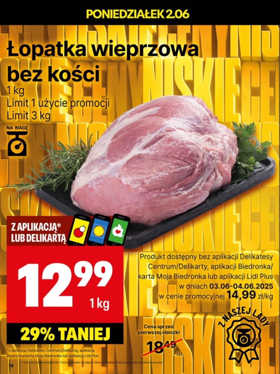 Gazetka promocyjna Delikatesy Centrum str. 14