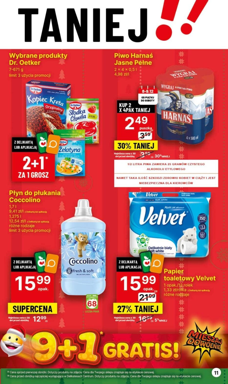Gazetka promocyjna Delikatesy Centrum str. 11