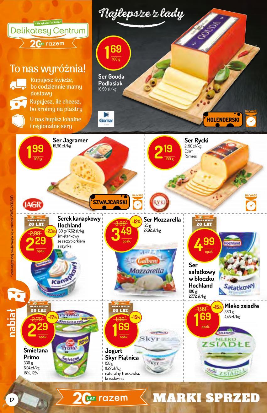 Gazetka promocyjna Delikatesy Centrum str. 12