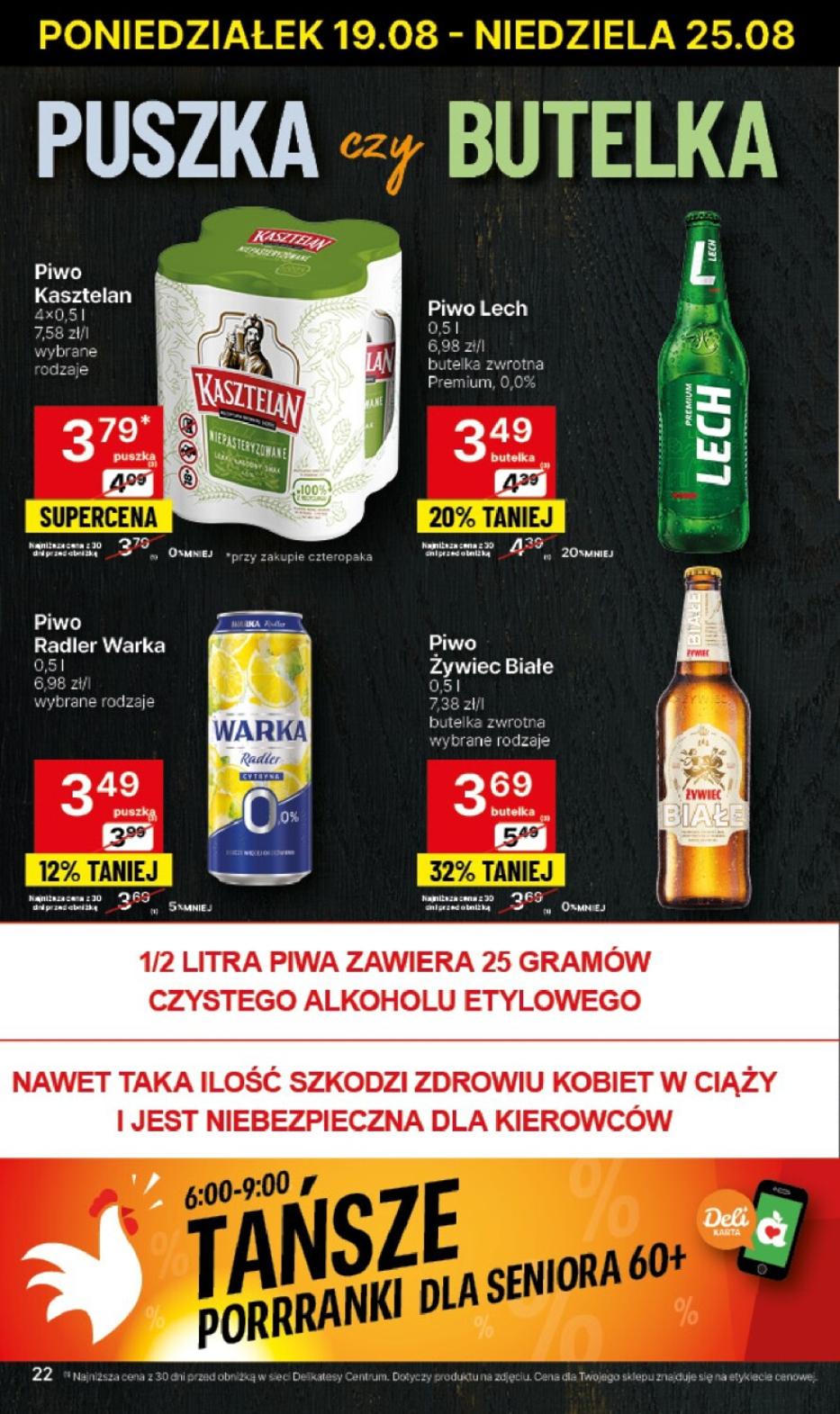 Gazetka promocyjna Delikatesy Centrum str. 22