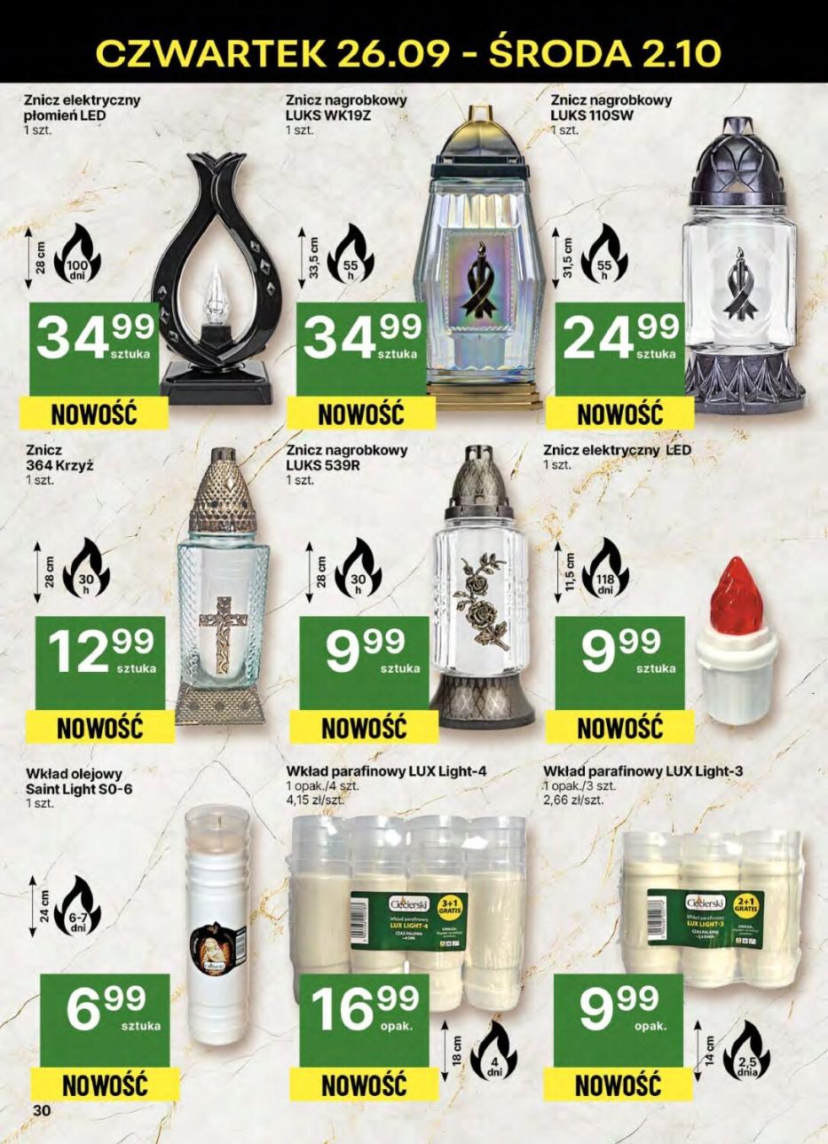 Gazetka promocyjna Delikatesy Centrum str. 30