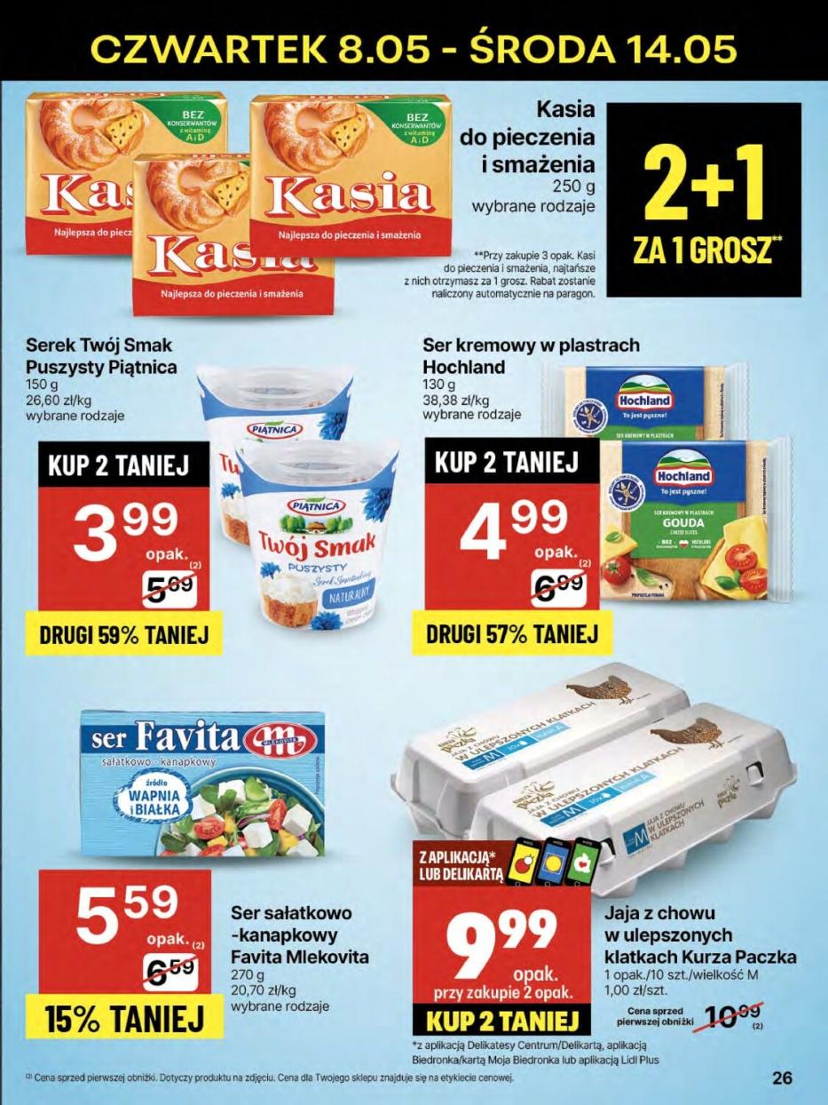 Gazetka promocyjna Delikatesy Centrum str. 26