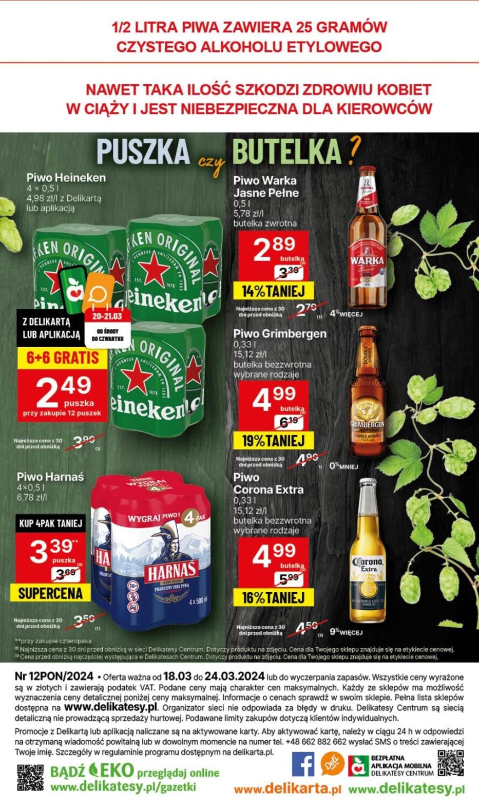 Gazetka promocyjna Delikatesy Centrum str. 56