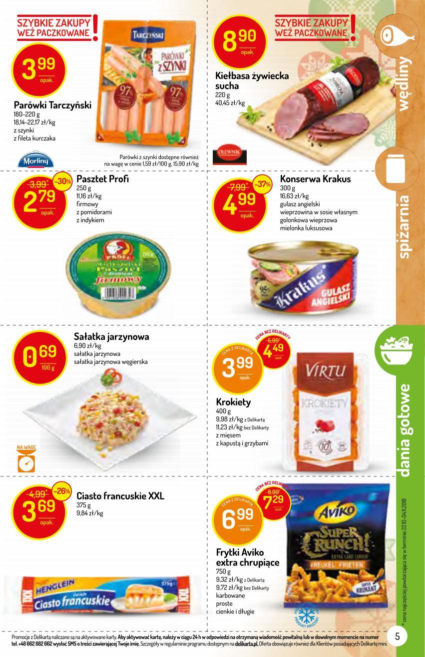 Gazetka promocyjna Delikatesy Centrum str. 5