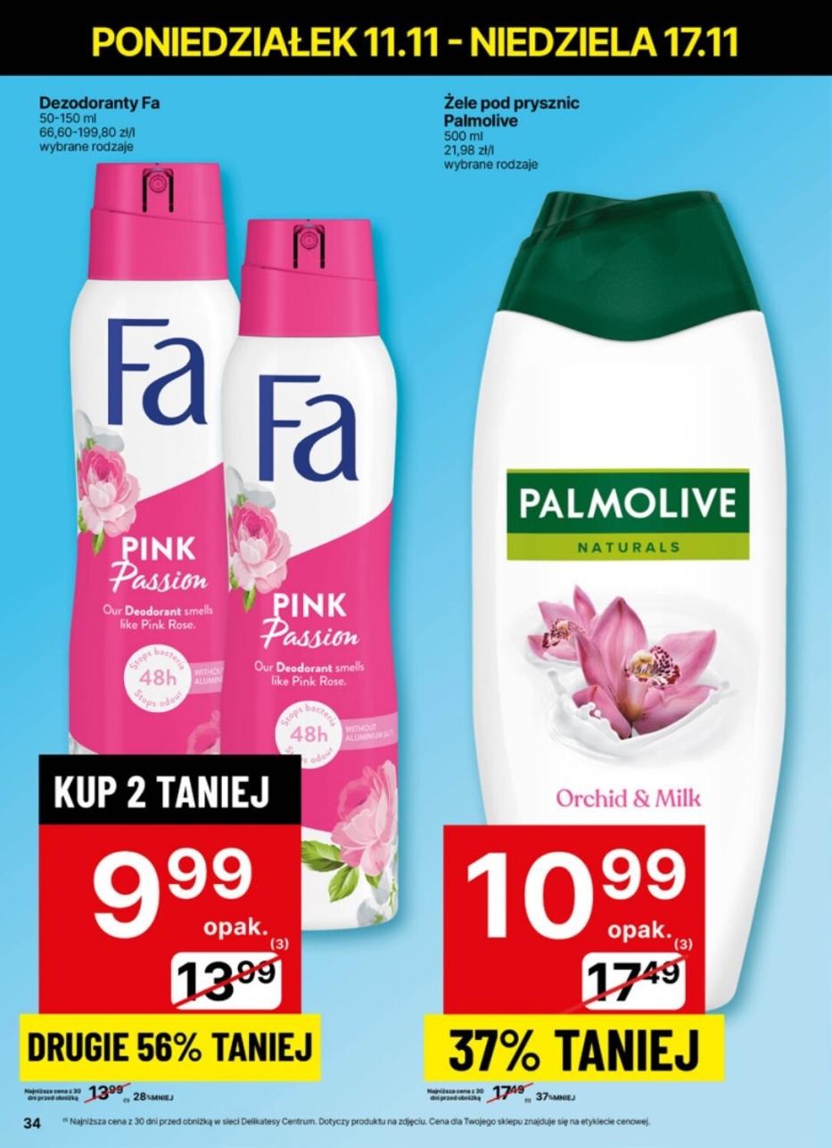 Gazetka promocyjna Delikatesy Centrum str. 34