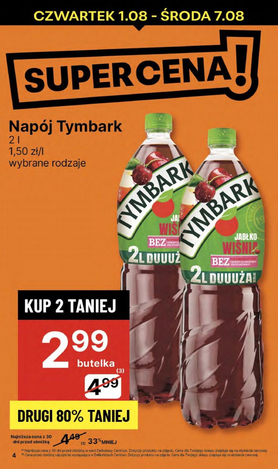 Gazetka promocyjna Delikatesy Centrum str. 4