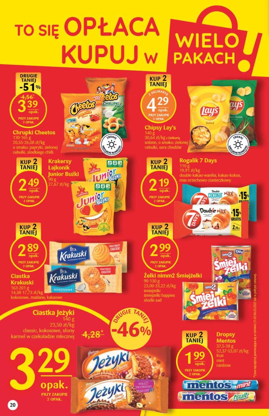 Gazetka promocyjna Delikatesy Centrum str. 20