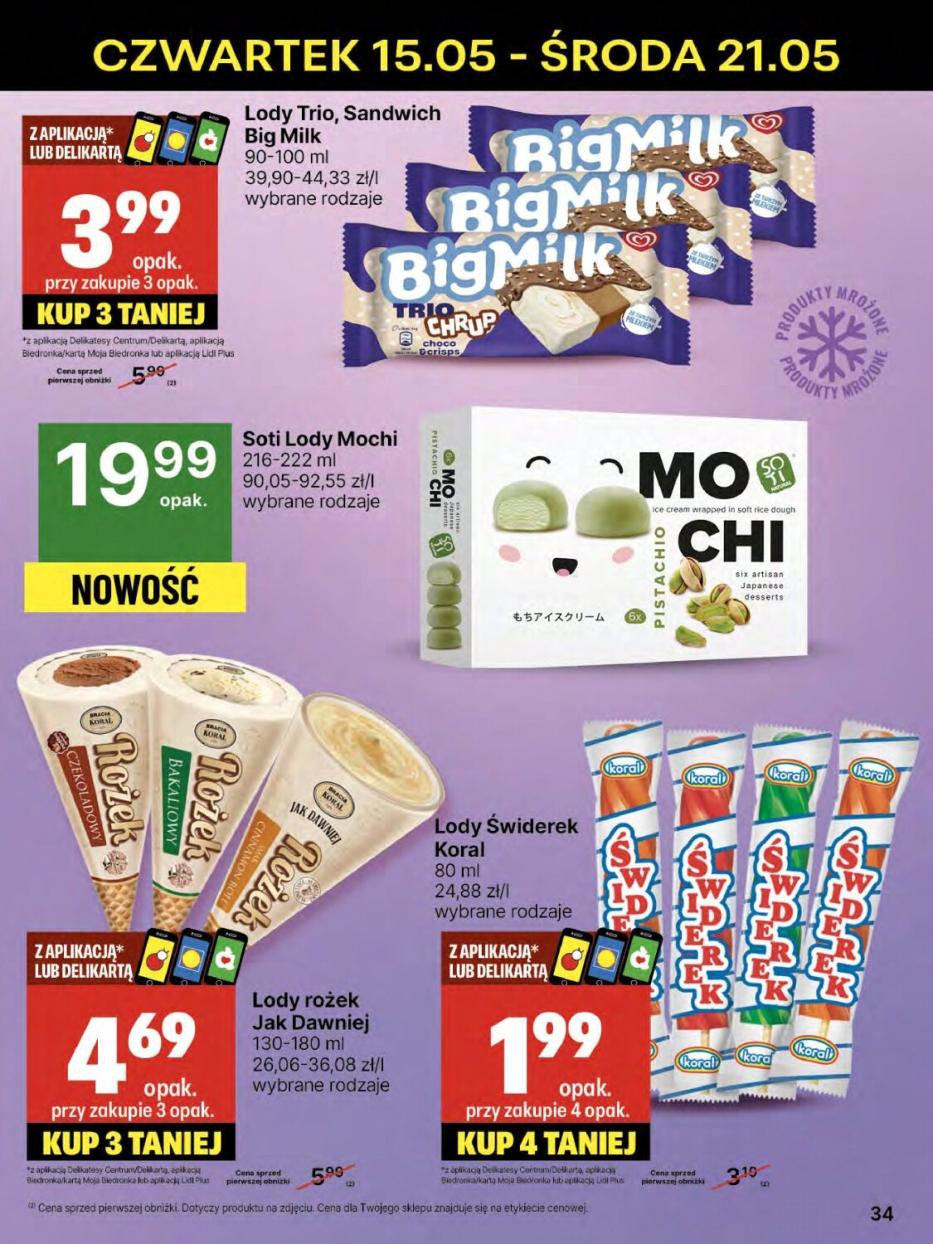 Gazetka promocyjna Delikatesy Centrum str. 34