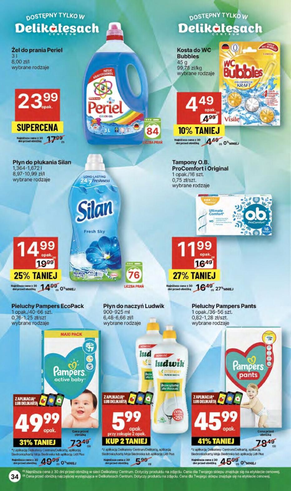 Gazetka promocyjna Delikatesy Centrum str. 34