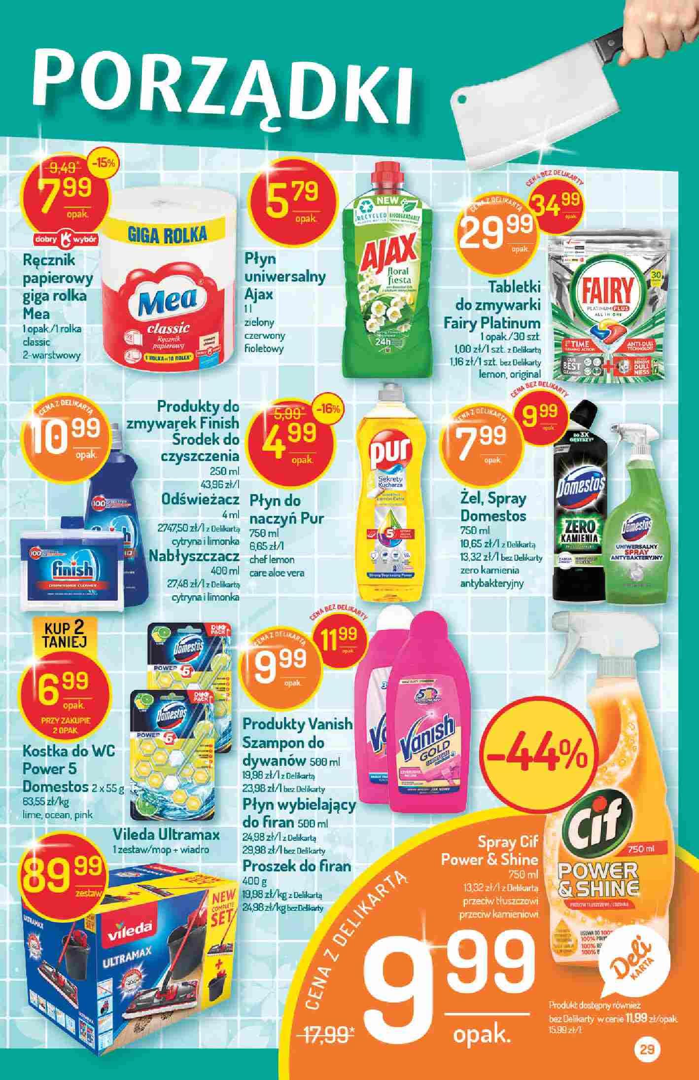 Gazetka promocyjna Delikatesy Centrum str. 29