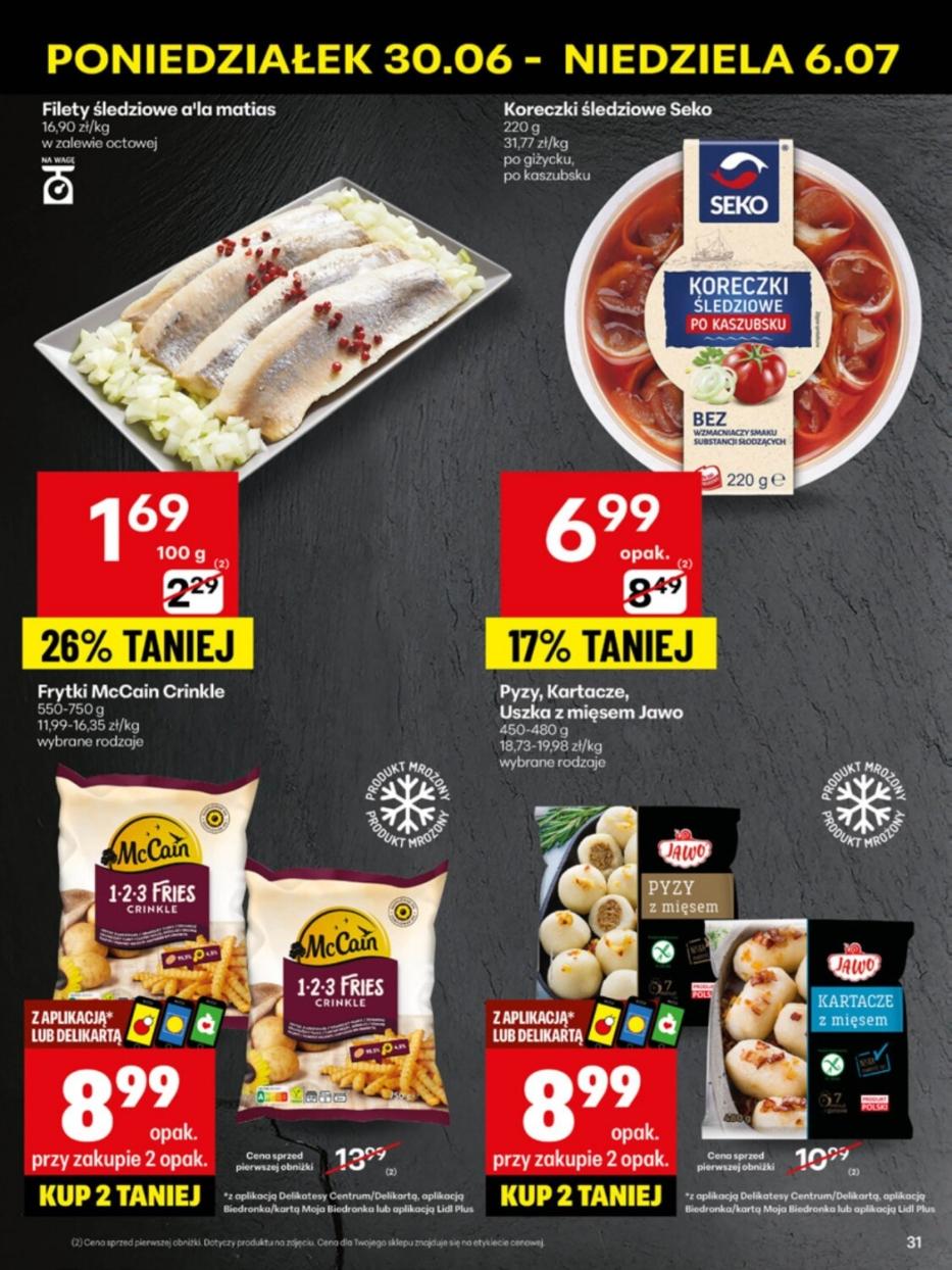 Gazetka promocyjna Delikatesy Centrum str. 31