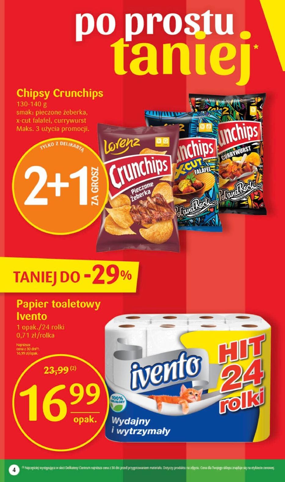 Gazetka promocyjna Delikatesy Centrum str. 4