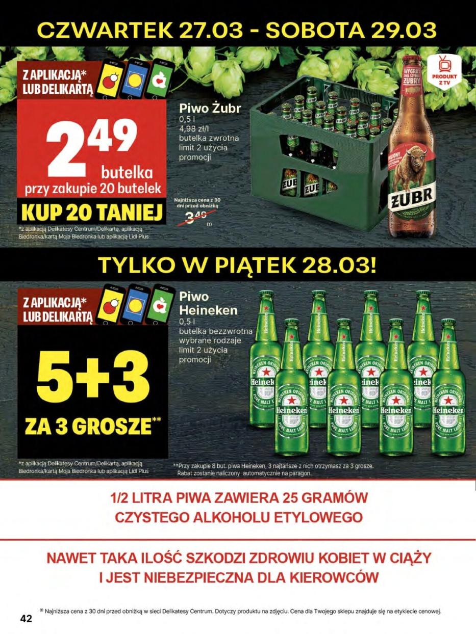 Gazetka promocyjna Delikatesy Centrum str. 42