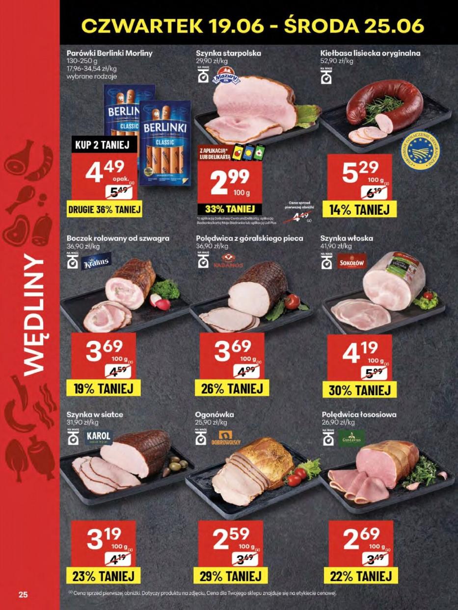 Gazetka promocyjna Delikatesy Centrum str. 25