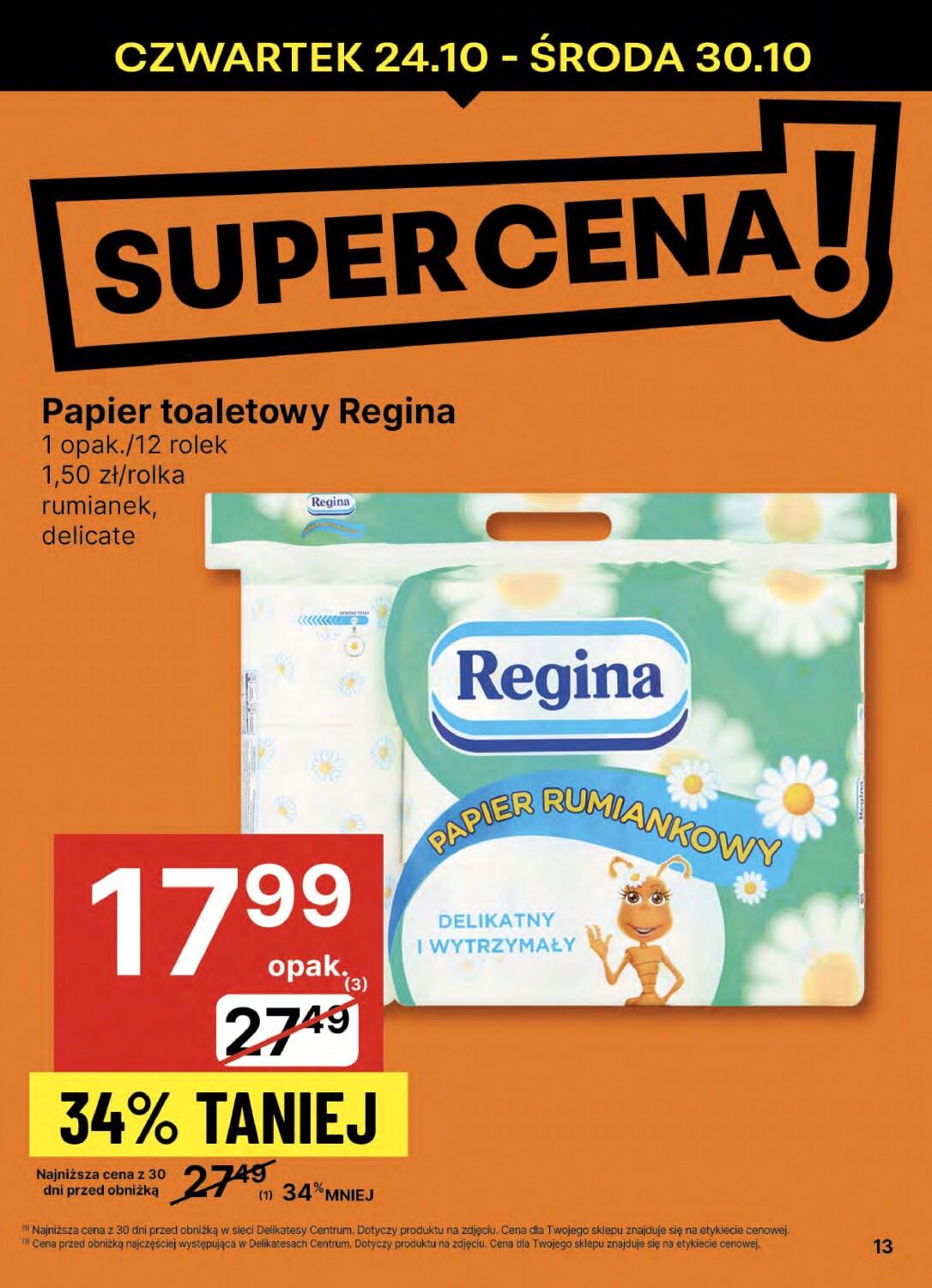 Gazetka promocyjna Delikatesy Centrum str. 13
