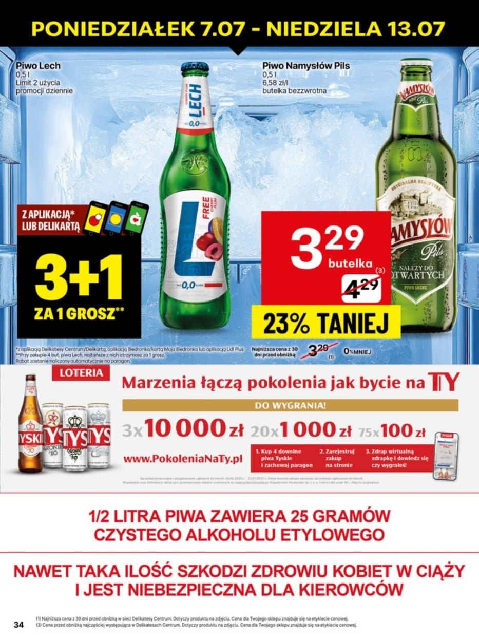 Gazetka promocyjna Delikatesy Centrum str. 34