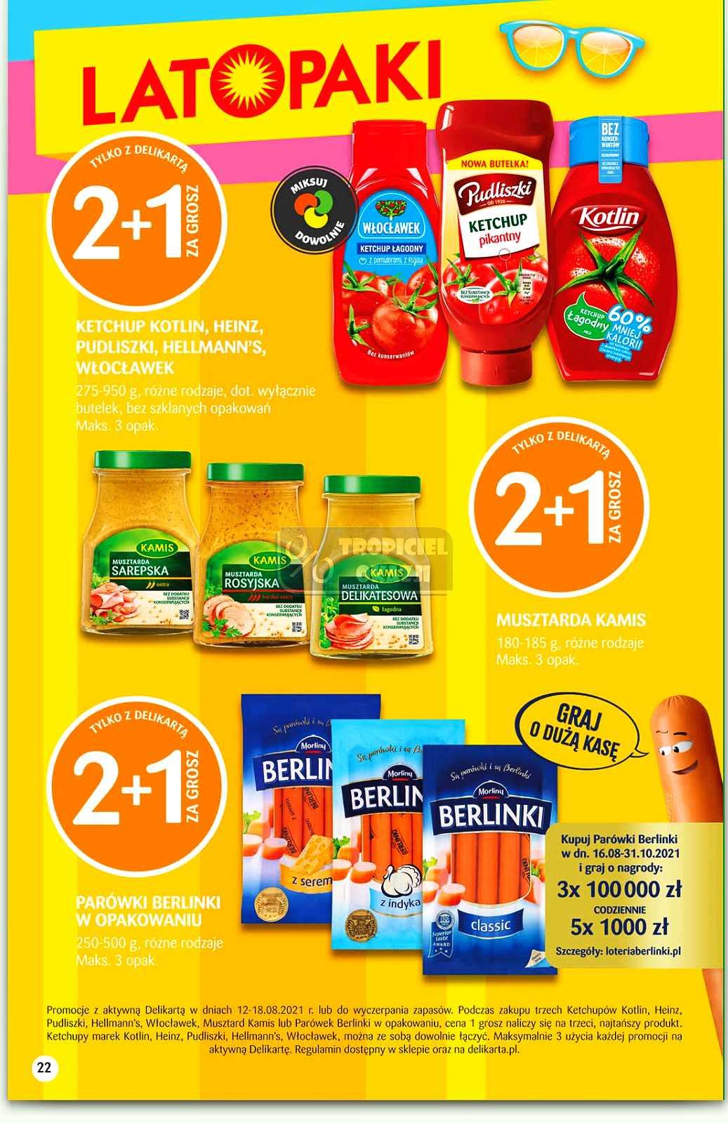 Gazetka promocyjna Delikatesy Centrum str. 22