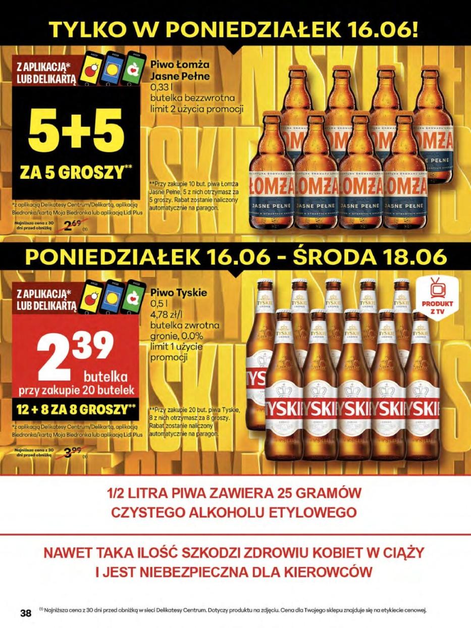 Gazetka promocyjna Delikatesy Centrum str. 38