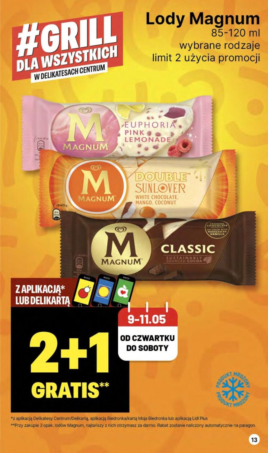 Gazetka promocyjna Delikatesy Centrum str. 13