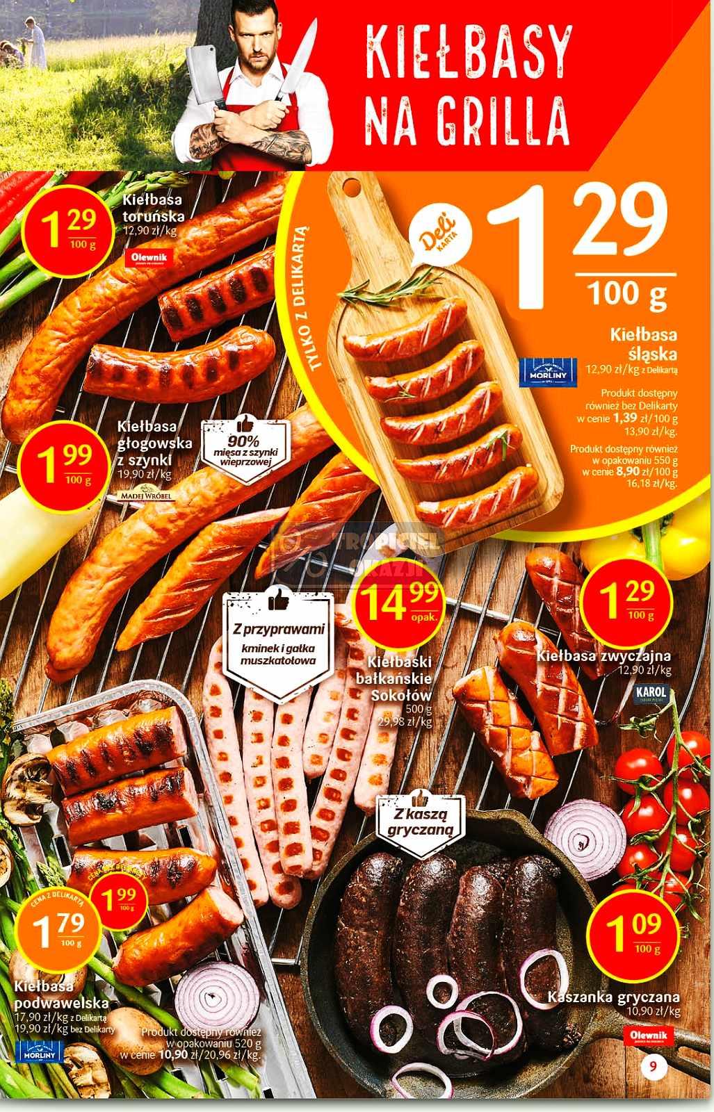 Gazetka promocyjna Delikatesy Centrum str. 9