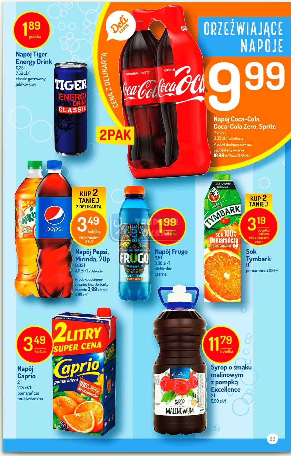 Gazetka promocyjna Delikatesy Centrum str. 23