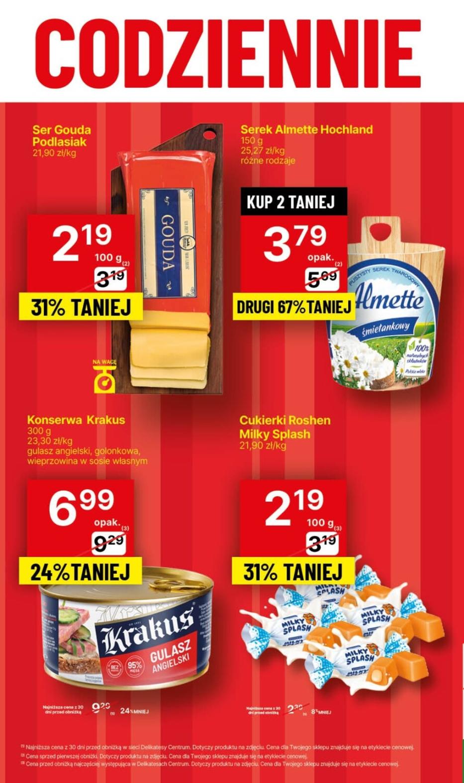 Gazetka promocyjna Delikatesy Centrum str. 6