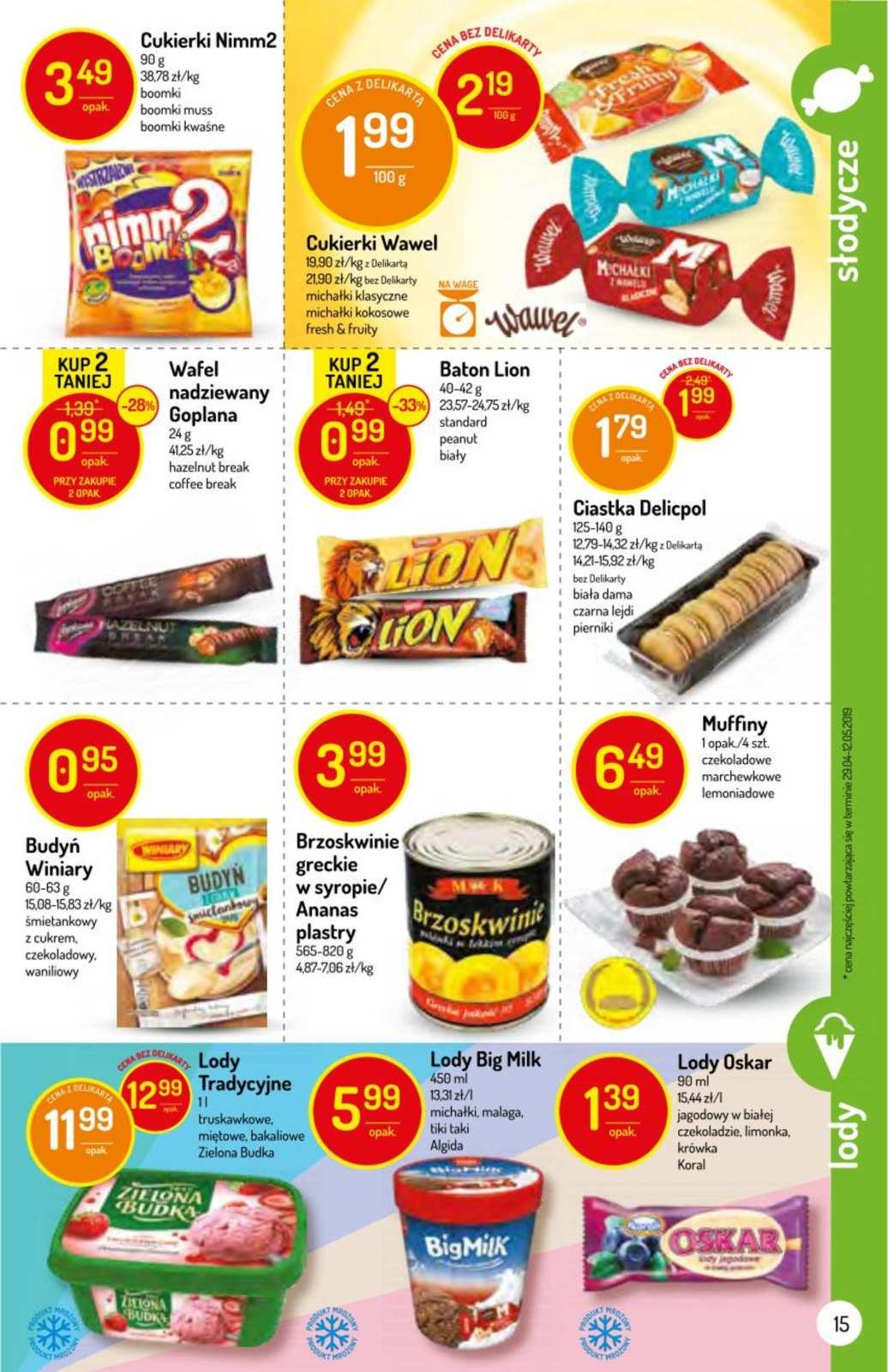 Gazetka promocyjna Delikatesy Centrum str. 15