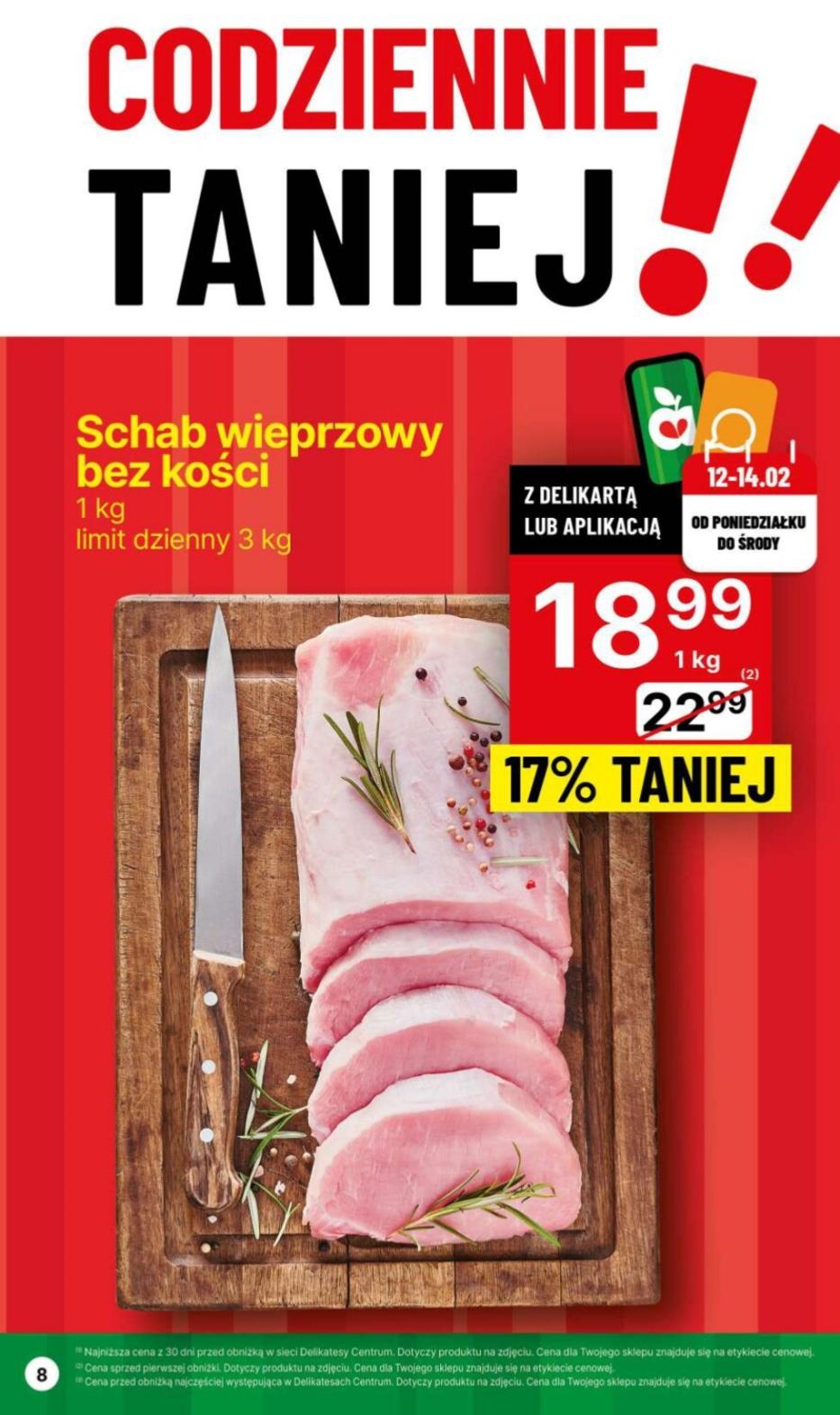 Gazetka promocyjna Delikatesy Centrum str. 8