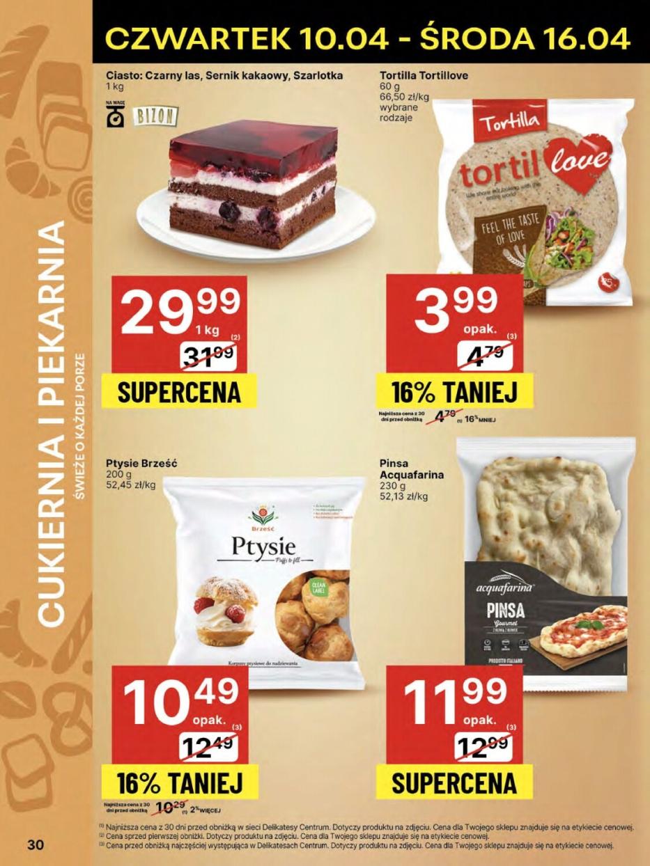 Gazetka promocyjna Delikatesy Centrum str. 30