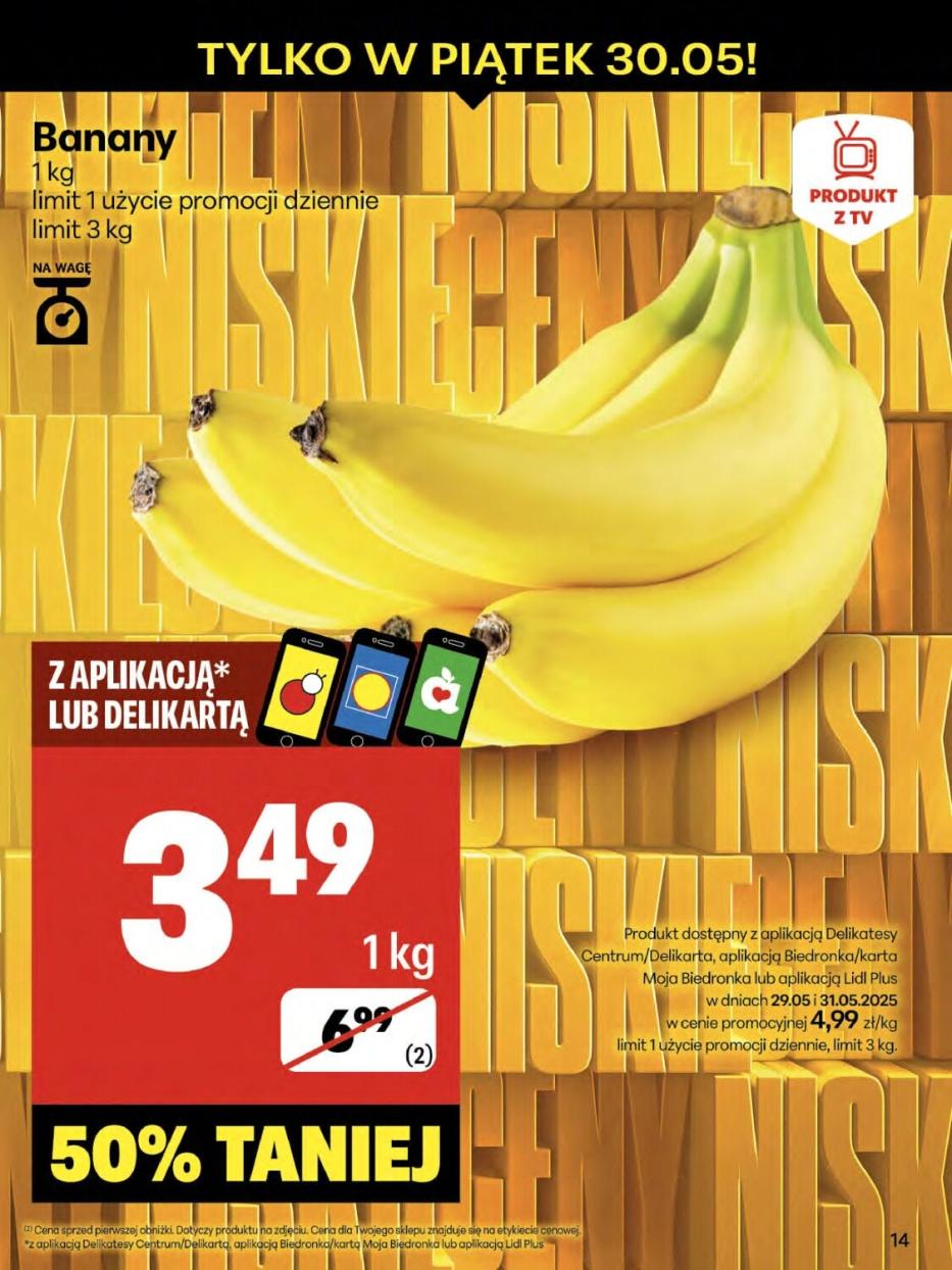 Gazetka promocyjna Delikatesy Centrum str. 14