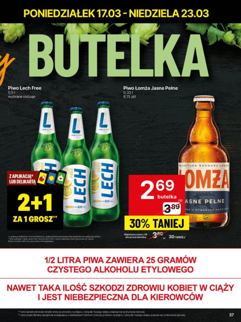 Gazetka promocyjna Delikatesy Centrum str. 37