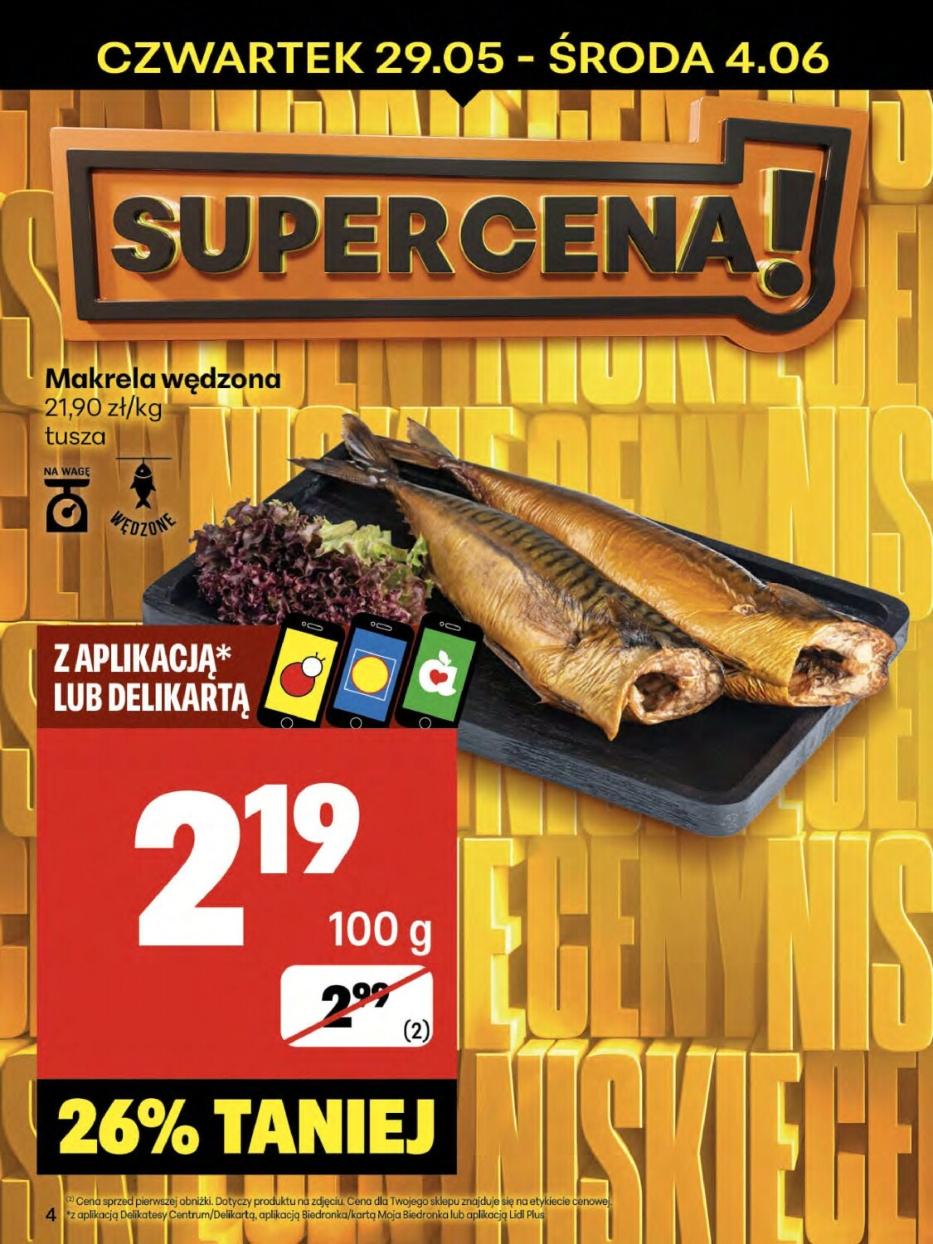 Gazetka promocyjna Delikatesy Centrum str. 4