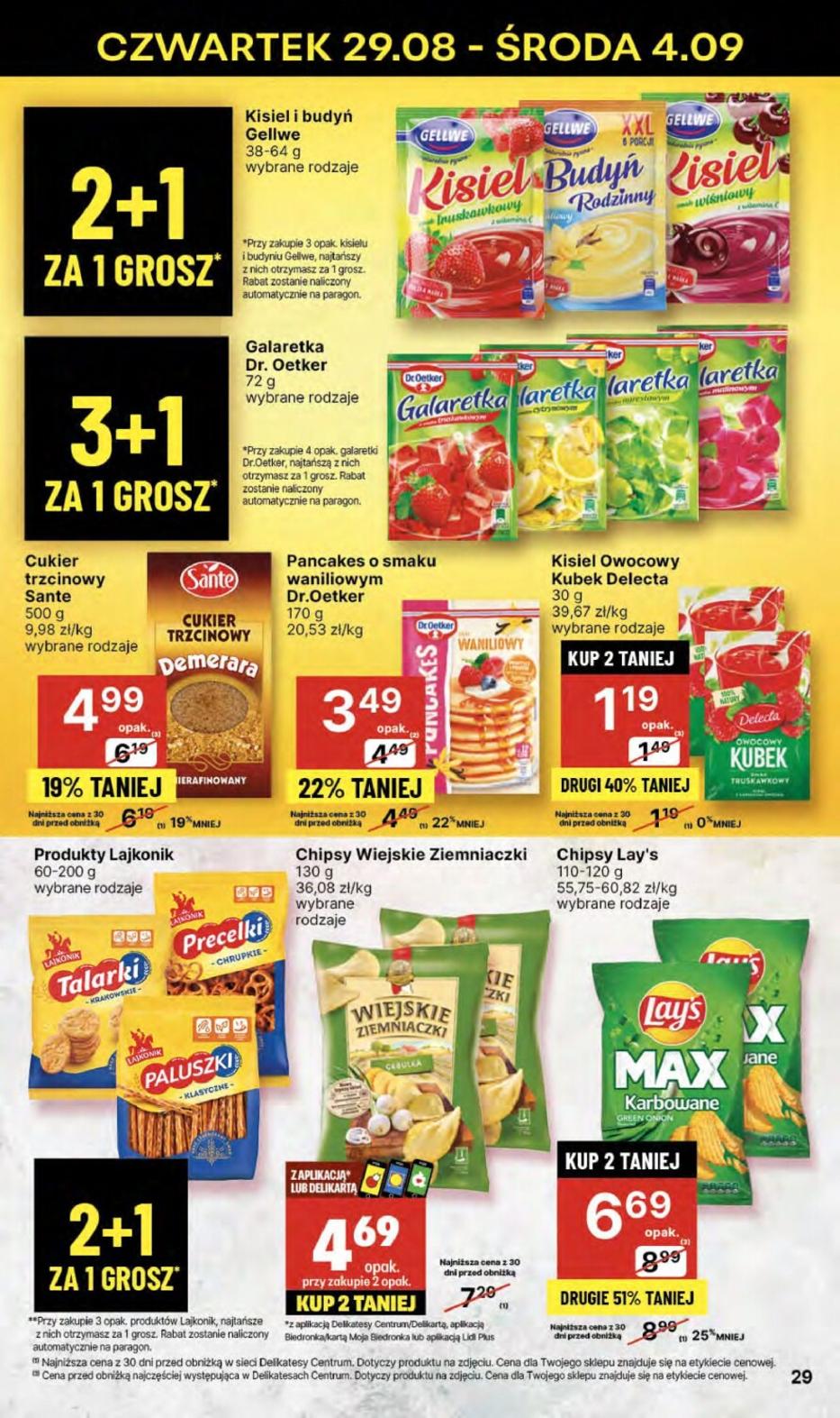 Gazetka promocyjna Delikatesy Centrum str. 29