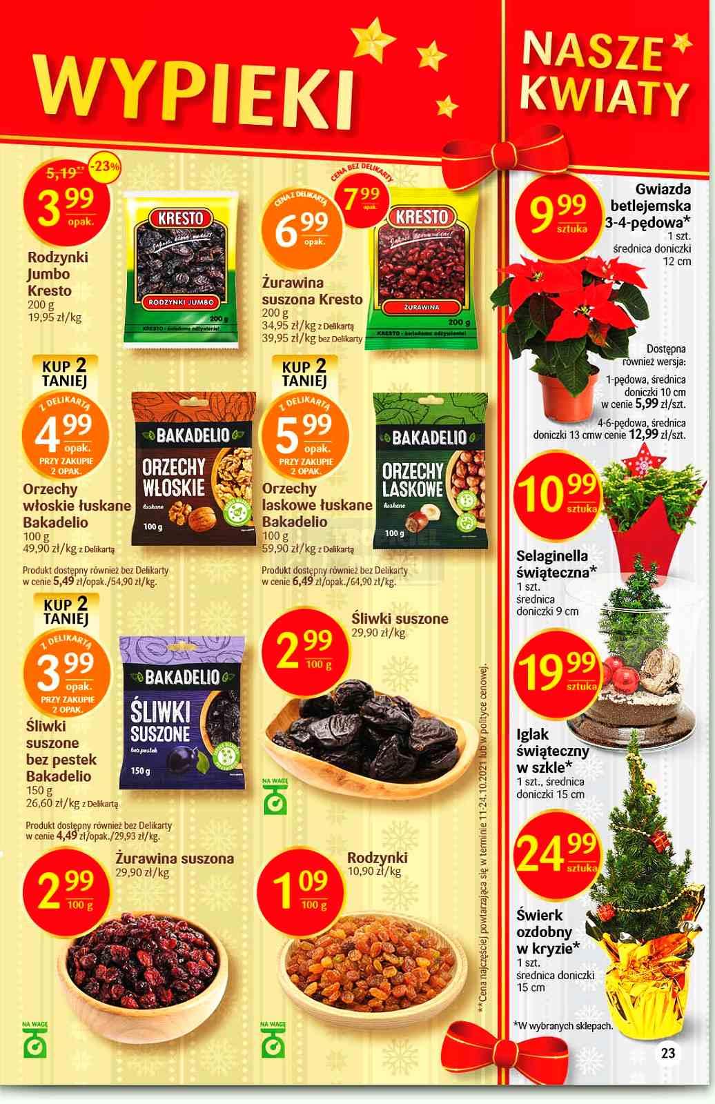 Gazetka promocyjna Delikatesy Centrum str. 23