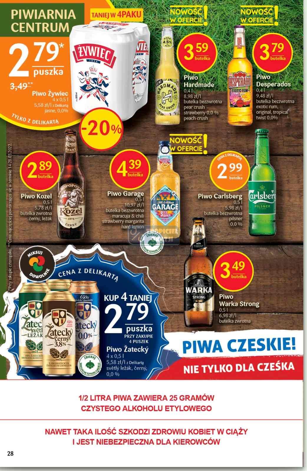 Gazetka promocyjna Delikatesy Centrum str. 28