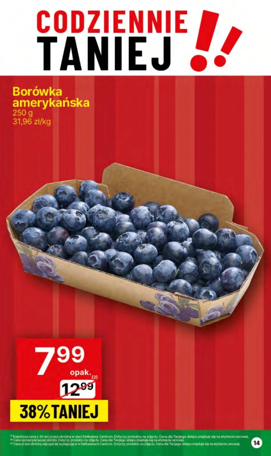 Gazetka promocyjna Delikatesy Centrum str. 14