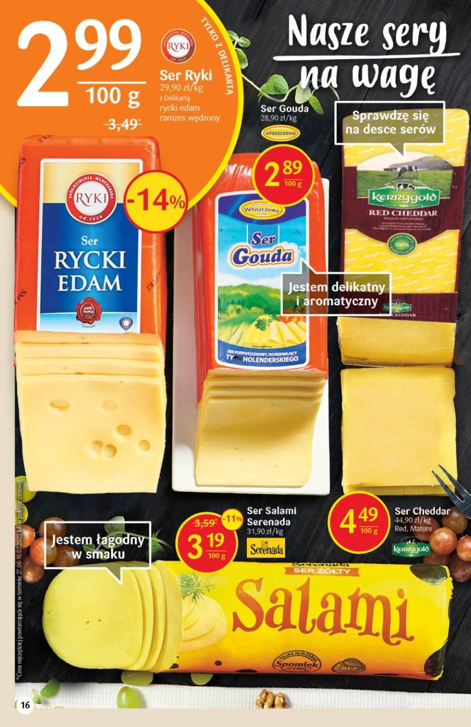 Gazetka promocyjna Delikatesy Centrum str. 16