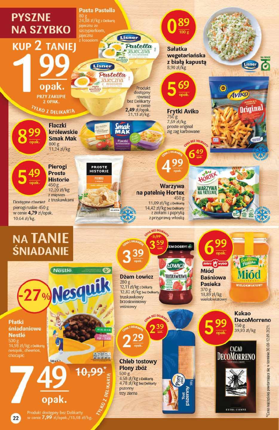 Gazetka promocyjna Delikatesy Centrum str. 22