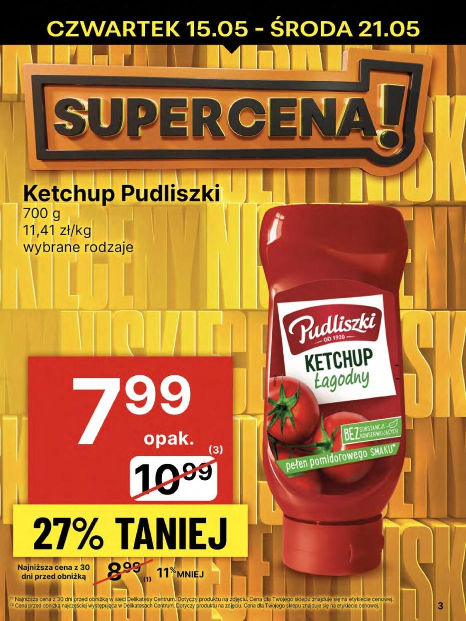 Gazetka promocyjna Delikatesy Centrum str. 3