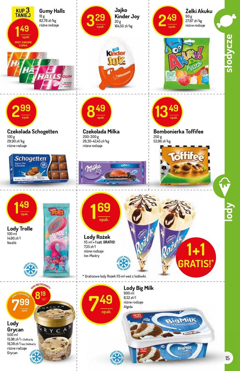 Gazetka promocyjna Delikatesy Centrum str. 15